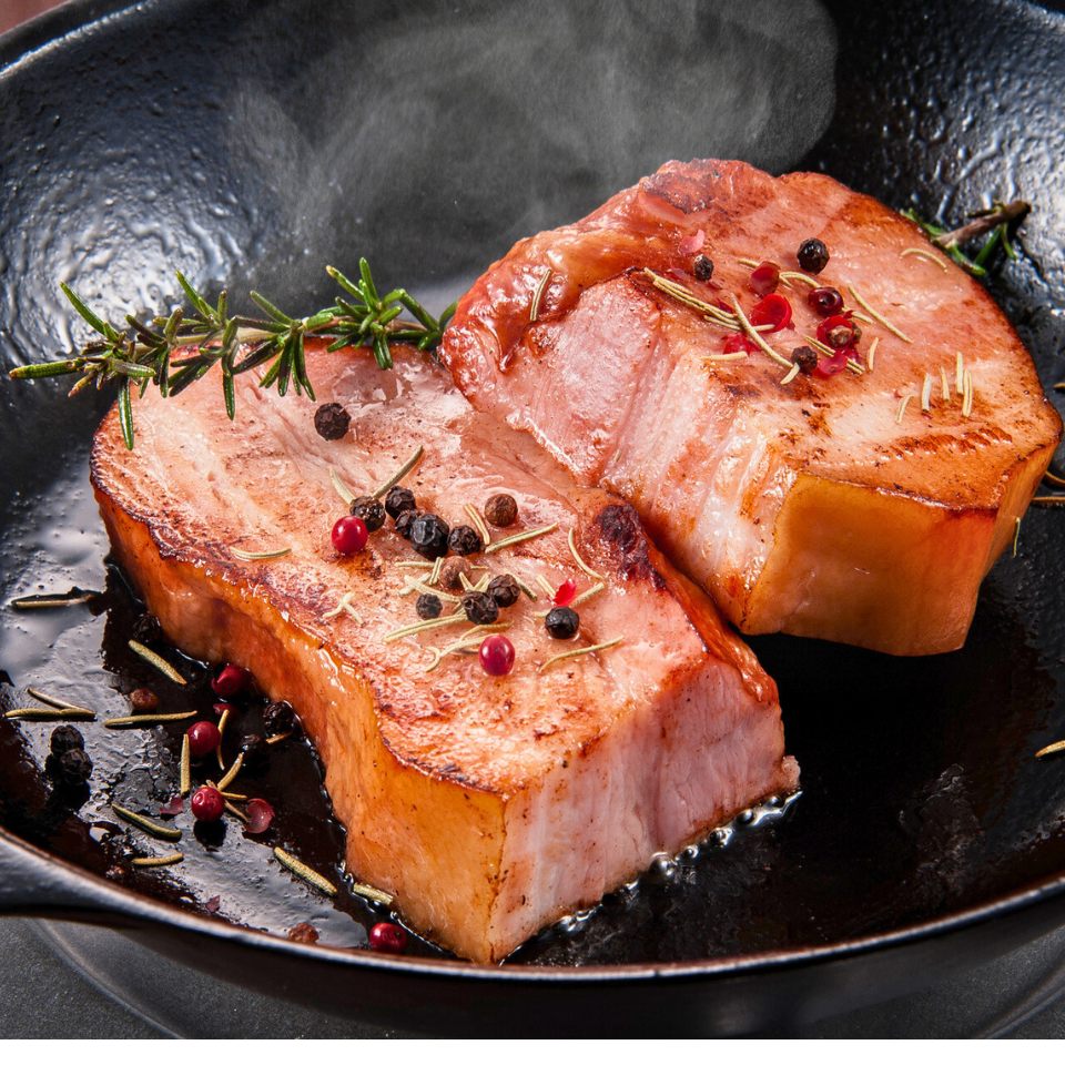 城川ベーコンブロック1㎏ 業務用にも対応可