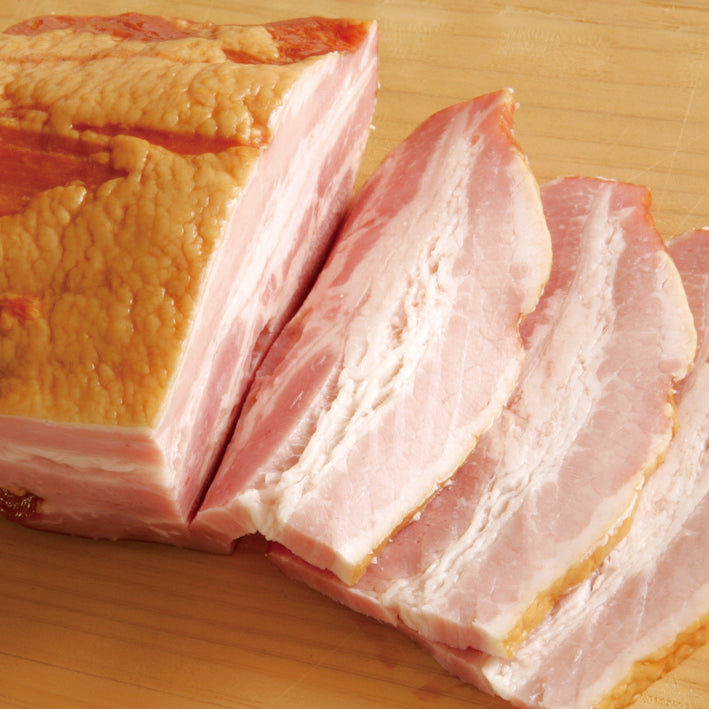 城川ベーコンブロック1㎏ 業務用にも対応可